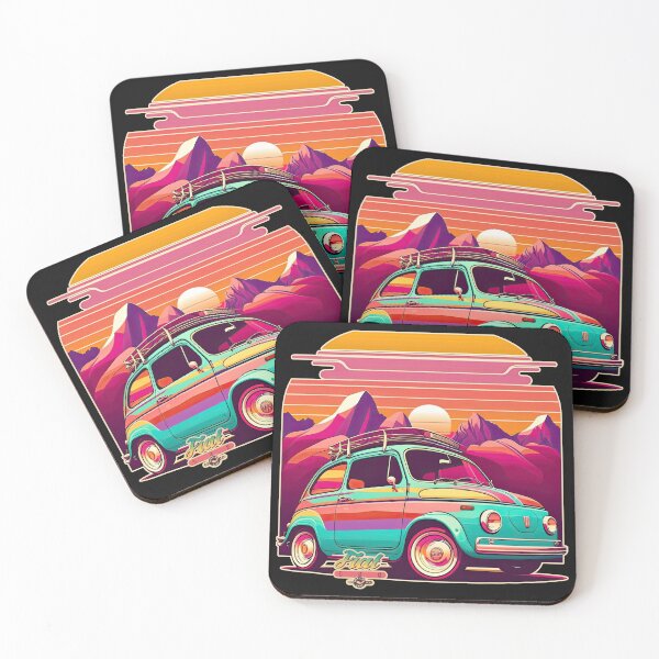 Item preview, Fiat 500 Very Little Muscle Car designed and sold by danielliamgill.