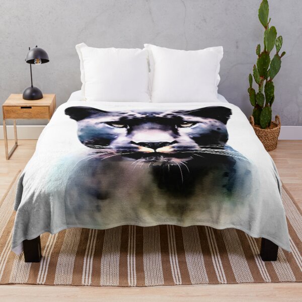 Item preview, Black Panther in Watercolor designed and sold by StyleSyndicatio.