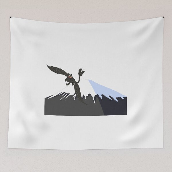 Item preview, Toothless Travels - Mt Fuji, Japan designed and sold by TheSimpleEdge.
