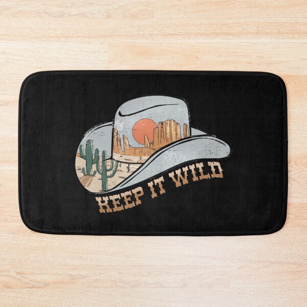 Item preview, Keep It Wild Cowboy CowGirl Hat designed and sold by ArtMeetsPizza.