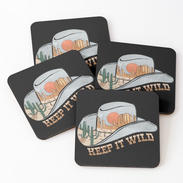 Item preview, Keep It Wild Cowboy CowGirl Hat designed and sold by ArtMeetsPizza.