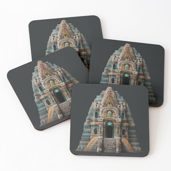 Item preview, Chichen Itza monument mayan ruins temple designed and sold by Tio-Tecun.