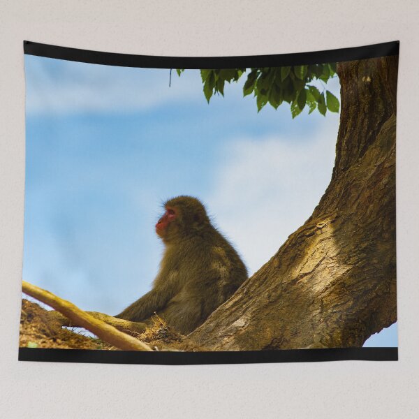 Item preview, Monkey staring off into the distance designed and sold by Shizenkai.