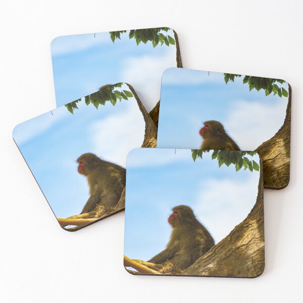 Item preview, Monkey staring off into the distance designed and sold by Shizenkai.