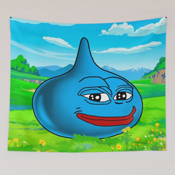 Item preview, Pepe Blue Slime designed and sold by Slav-Art.