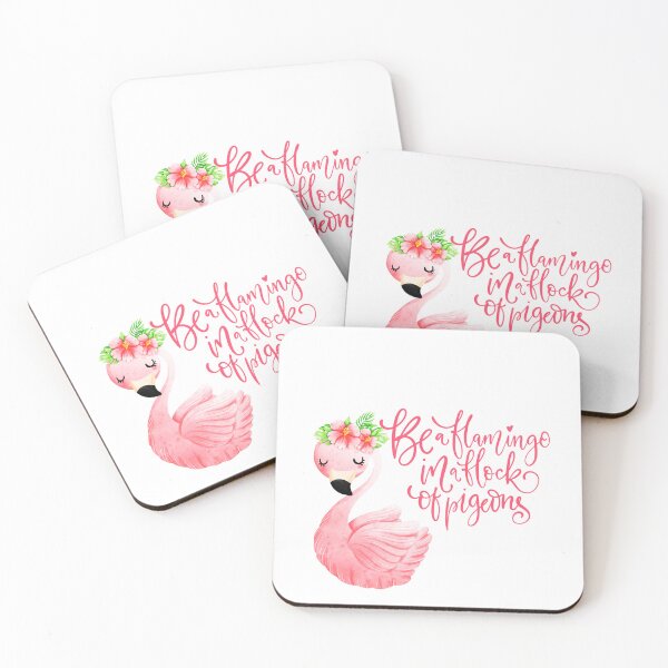 Item preview, A Fine Feathered Flock of Flamingos designed and sold by WinnieMae44.