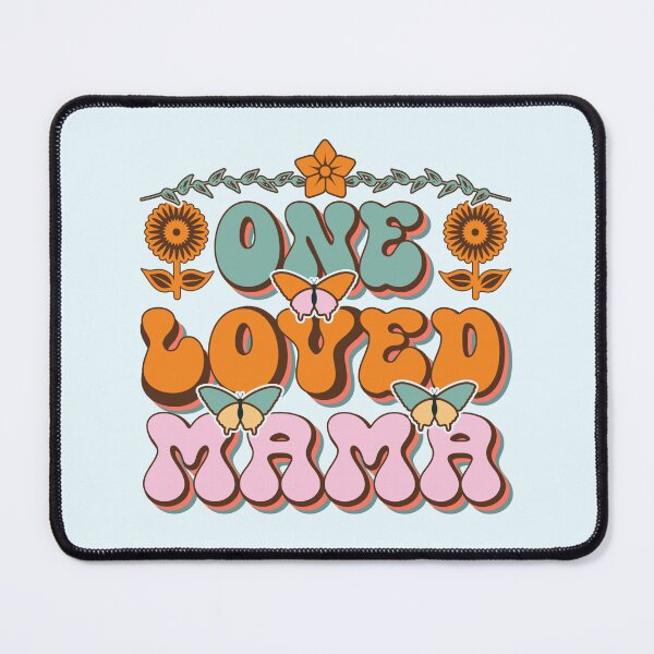 Item preview, Retro one loved Mama Mother's Day illustration designed and sold by Acim0.