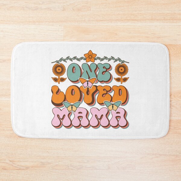 Item preview, Retro one loved Mama Mother's Day illustration designed and sold by Acim0.
