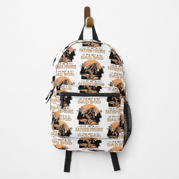 Item preview, Its Not A Dad Bod It Is A Father Figure Funny Fathers Day Saying Retro Bigfoot Sasquatch designed and sold by Bad Kitty Designz.