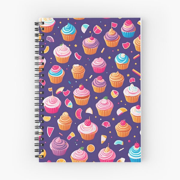 Item preview, Colorful Cupcakes - Seamless Pattern designed and sold by MtWoodsonSales.