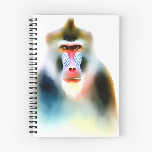 Item preview, Mandrill in Watercolor designed and sold by StyleSyndicatio.