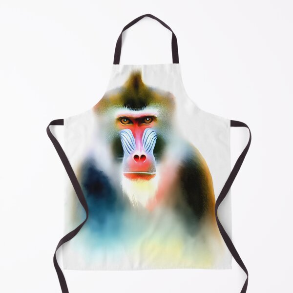Item preview, Mandrill in Watercolor designed and sold by StyleSyndicatio.
