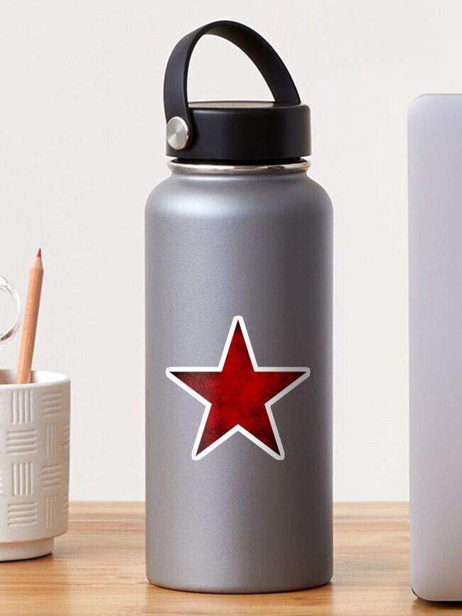 Captain America Star Stainless Steel Water Bottle