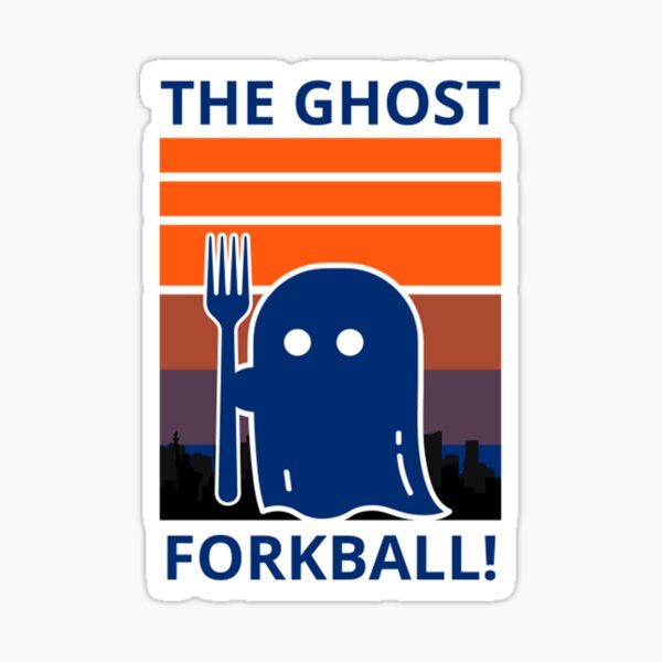 Japanese Ghost Forkball - Kodai Senga - NYM Sticker for Sale by brindled