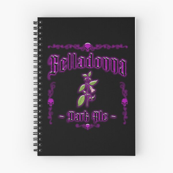 Item preview, HOMICIDAL BEVERAGES - BELLADONNA DARK ALE designed and sold by Garden Of Nightmares.
