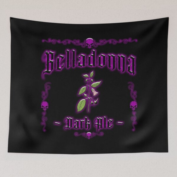 Item preview, HOMICIDAL BEVERAGES - BELLADONNA DARK ALE designed and sold by Garden Of Nightmares.