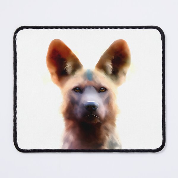 Item preview, Wild dog in Watercolor designed and sold by StyleSyndicatio.