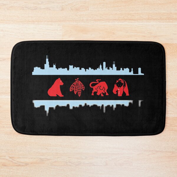 Item preview, Chicago Flags with Teams and Skyline designed and sold by lundyemely.
