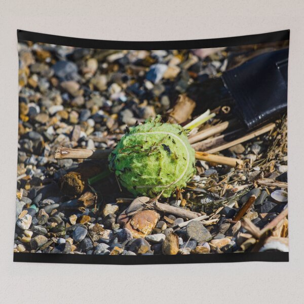Item preview, Tennis ball on a beach designed and sold by Shizenkai.