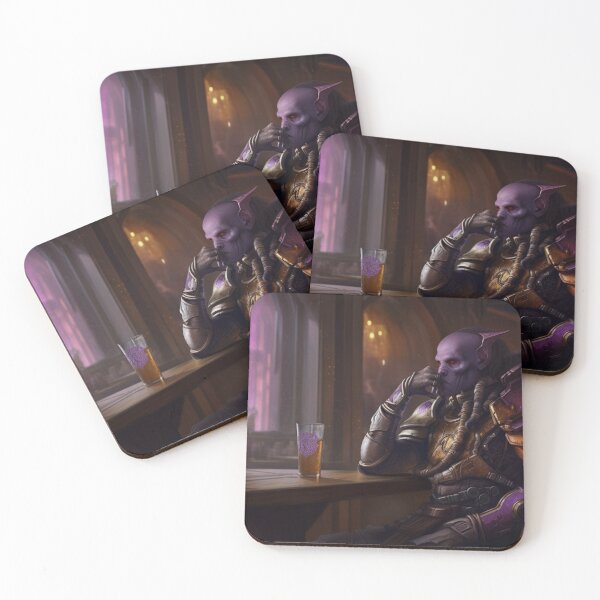 Item preview, Brooding dark elf at the bar designed and sold by WarHaven.