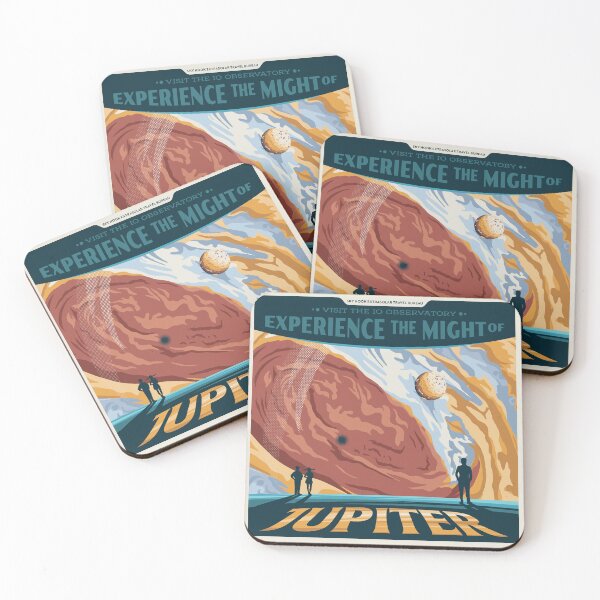 Item preview, Jupiter Travel Poster designed and sold by adorabowldesign.