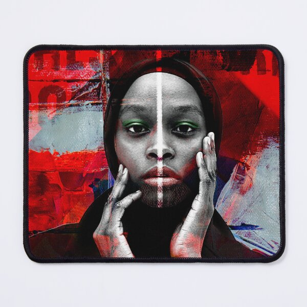 Item preview, Street Art portrait of a woman in a hoodie designed and sold by Leila8888.