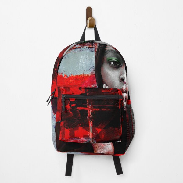 Item preview, Street Art portrait of a woman in a hoodie designed and sold by Leila8888.