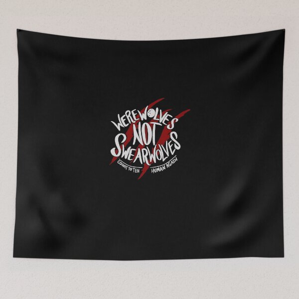 Item preview, Werewolves Not Swearwolves  designed and sold by Michelleazan.