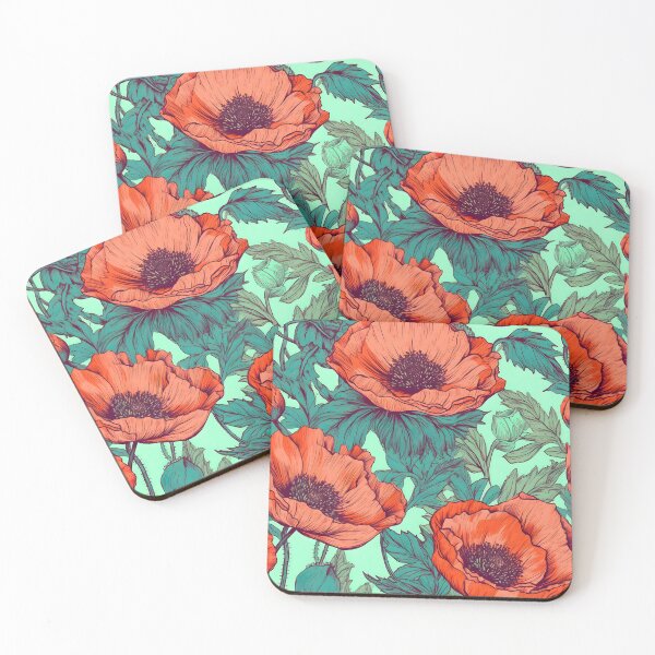 Item preview, Poppy Flowers Pattern designed and sold by BALTHAZAR-DG.