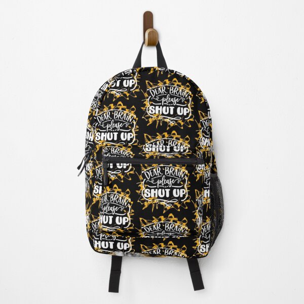 Item preview, Dear Brain Please Shut Up - Yellow designed and sold by BrightC.