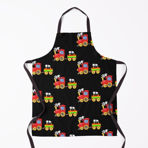 Item preview, Toy Train With Pandas Gift Idea Motif designed and sold by OlenReyno.