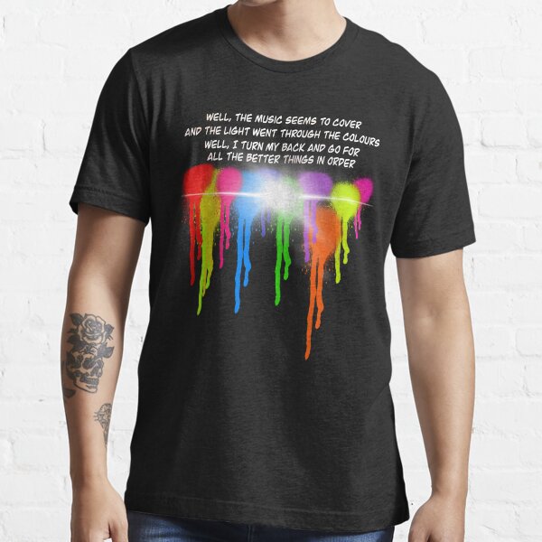 Volbeat zählt immer noch Farbspritzer-Texte Essential T-Shirt