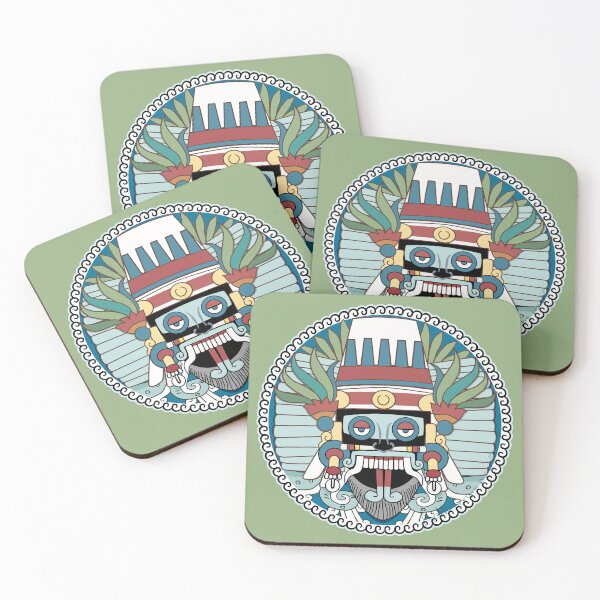 Item preview, Tlaloc shield designed and sold by Aakheperure.