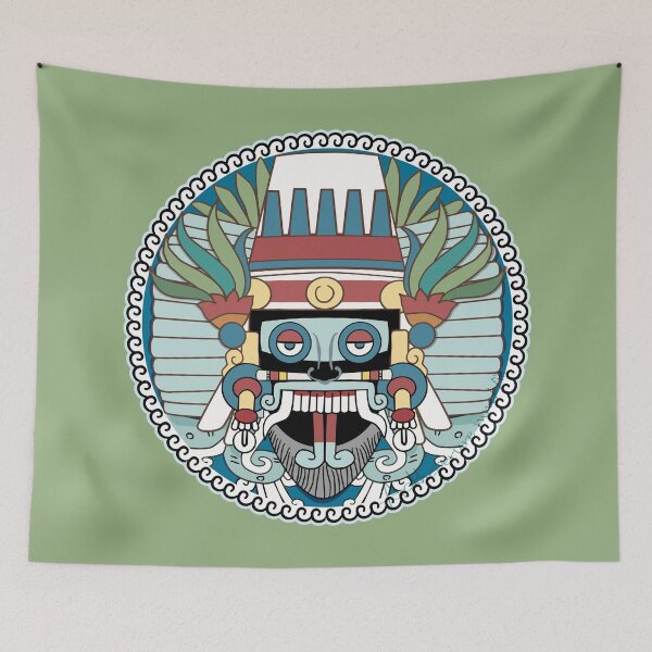 Item preview, Tlaloc shield designed and sold by Aakheperure.