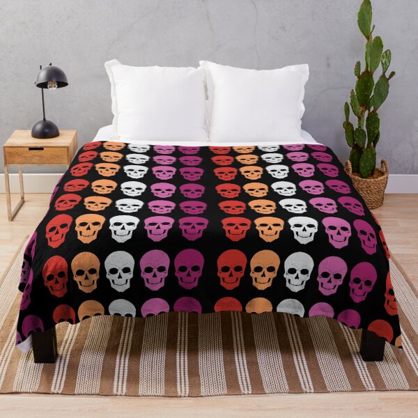Item preview, Gothic Skulls Lesbian Pride 5 designed and sold by TheirChoice.