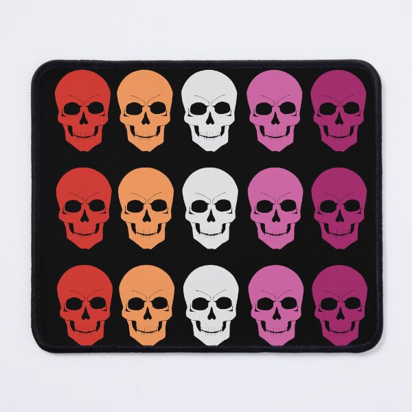 Item preview, Gothic Skulls Lesbian Pride 5 designed and sold by TheirChoice.
