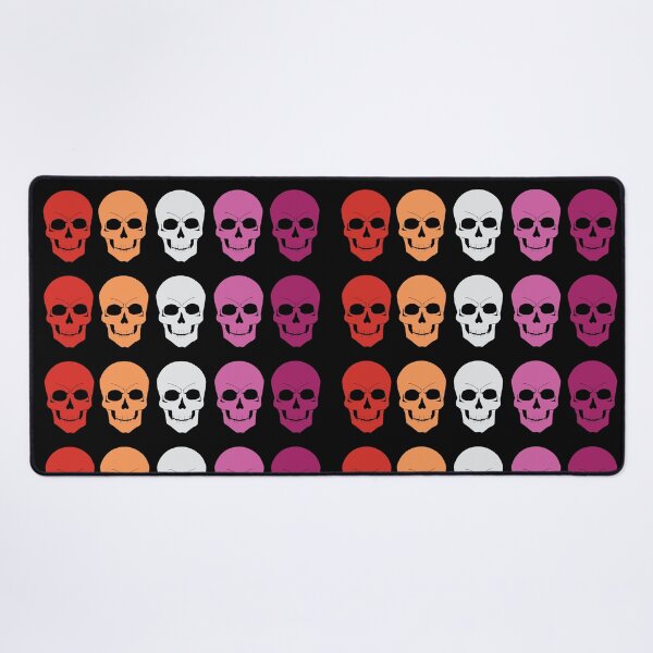 Item preview, Gothic Skulls Lesbian Pride 5 designed and sold by TheirChoice.