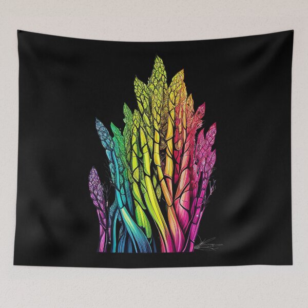 Item preview, Asparagus Line Art designed and sold by CarrotStick.