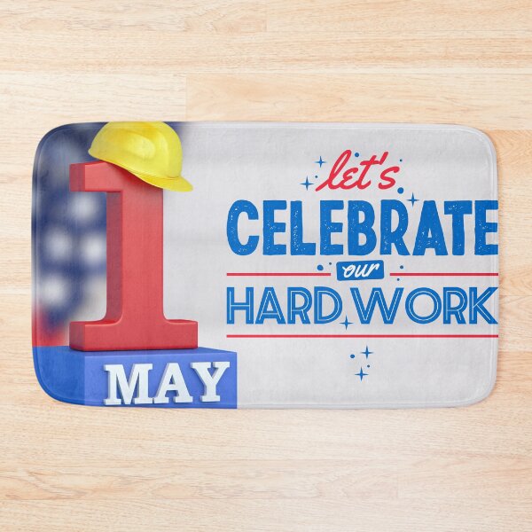 Item preview, International Labour Day, Let's Celebrate Our Hard Work designed and sold by murahbanget.