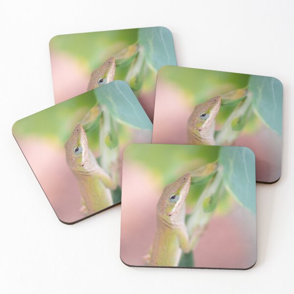 Item preview, Green Anole Lizard Hiding in the Broccoli designed and sold by vryandesigns.