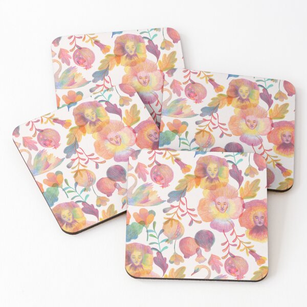 Item preview, Flowering Fantasy Floral Faces designed and sold by Cecilia Mok.