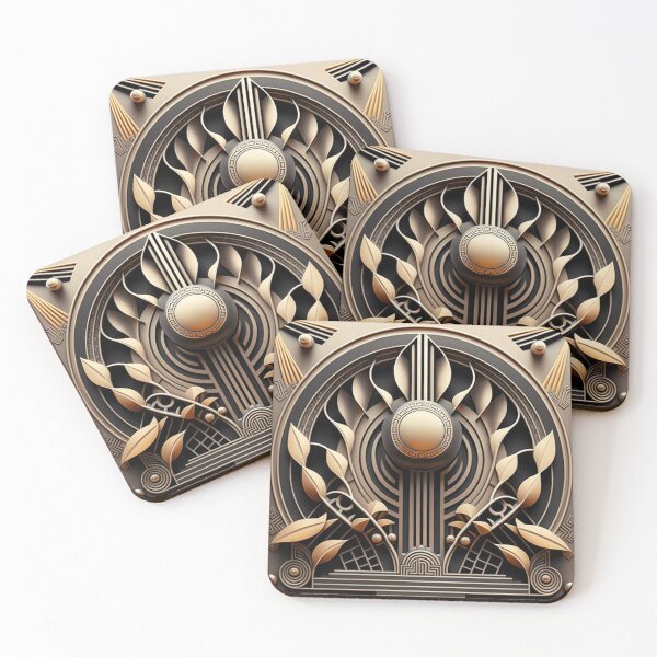 Item preview, Art Deco Geometry: A Modern Masterpiece IV designed and sold by peggieprints.