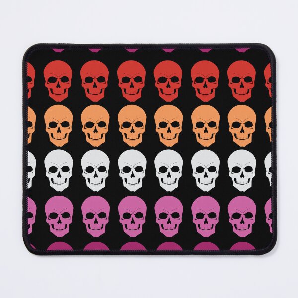 Item preview, Gothic Skulls Lesbian Pride 5H designed and sold by TheirChoice.