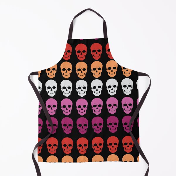 Item preview, Gothic Skulls Lesbian Pride 5H designed and sold by TheirChoice.
