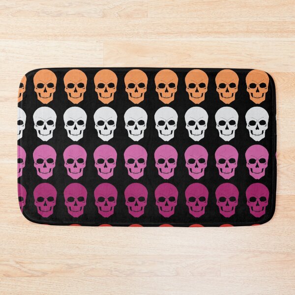 Item preview, Gothic Skulls Lesbian Pride 5H designed and sold by TheirChoice.