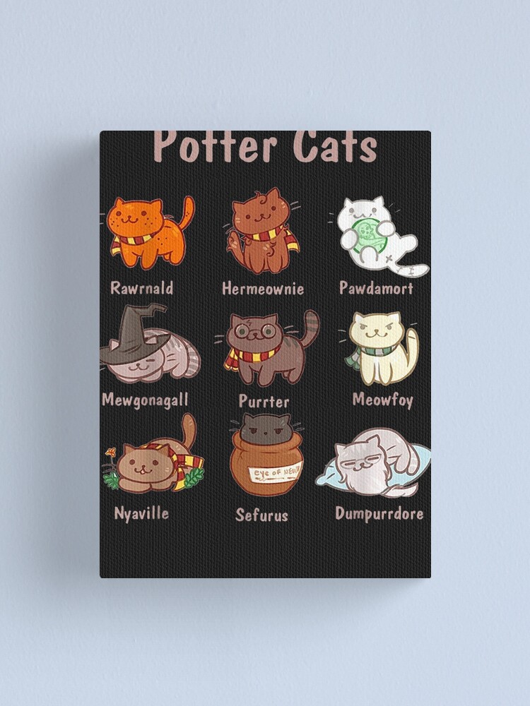 Potter Cats Cute Harry Pawter Kitten Gift For Cats Lover Tank Top Potter Cats Cute Harry Pawter Kitten Gift For Cats Lover Tank Top