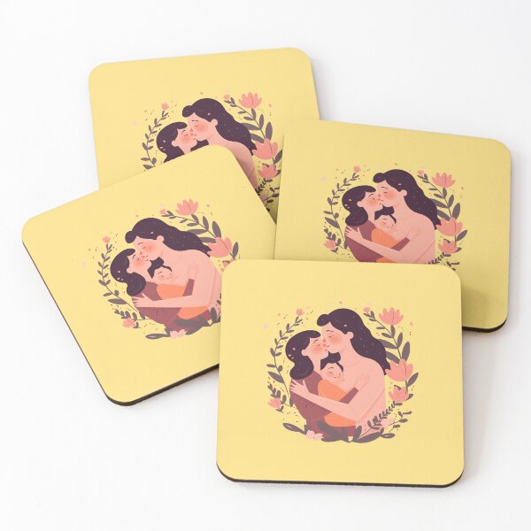 Item preview, Mom and kids designed and sold by TheInspiredAI.