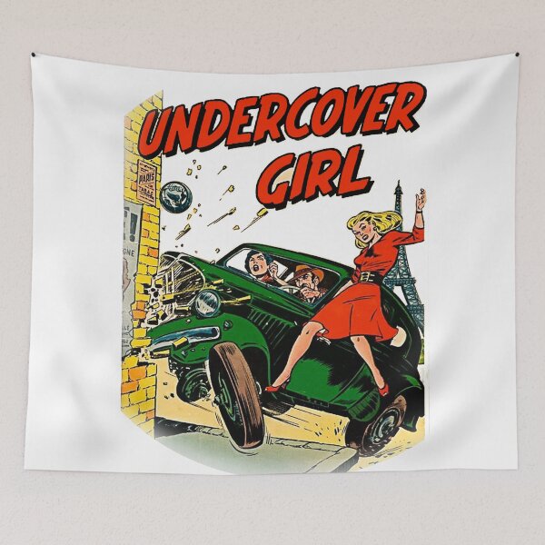 Item preview, Undercover girl comics designed and sold by CJVisions.