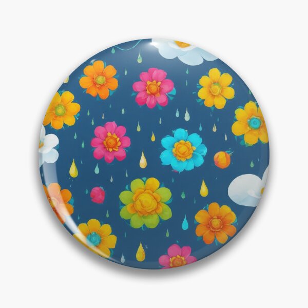 Item preview, Flower and rain drops art design designed and sold by designsbynino.