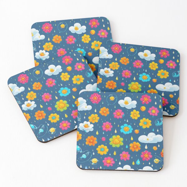 Item preview, Flower and rain drops art design designed and sold by designsbynino.